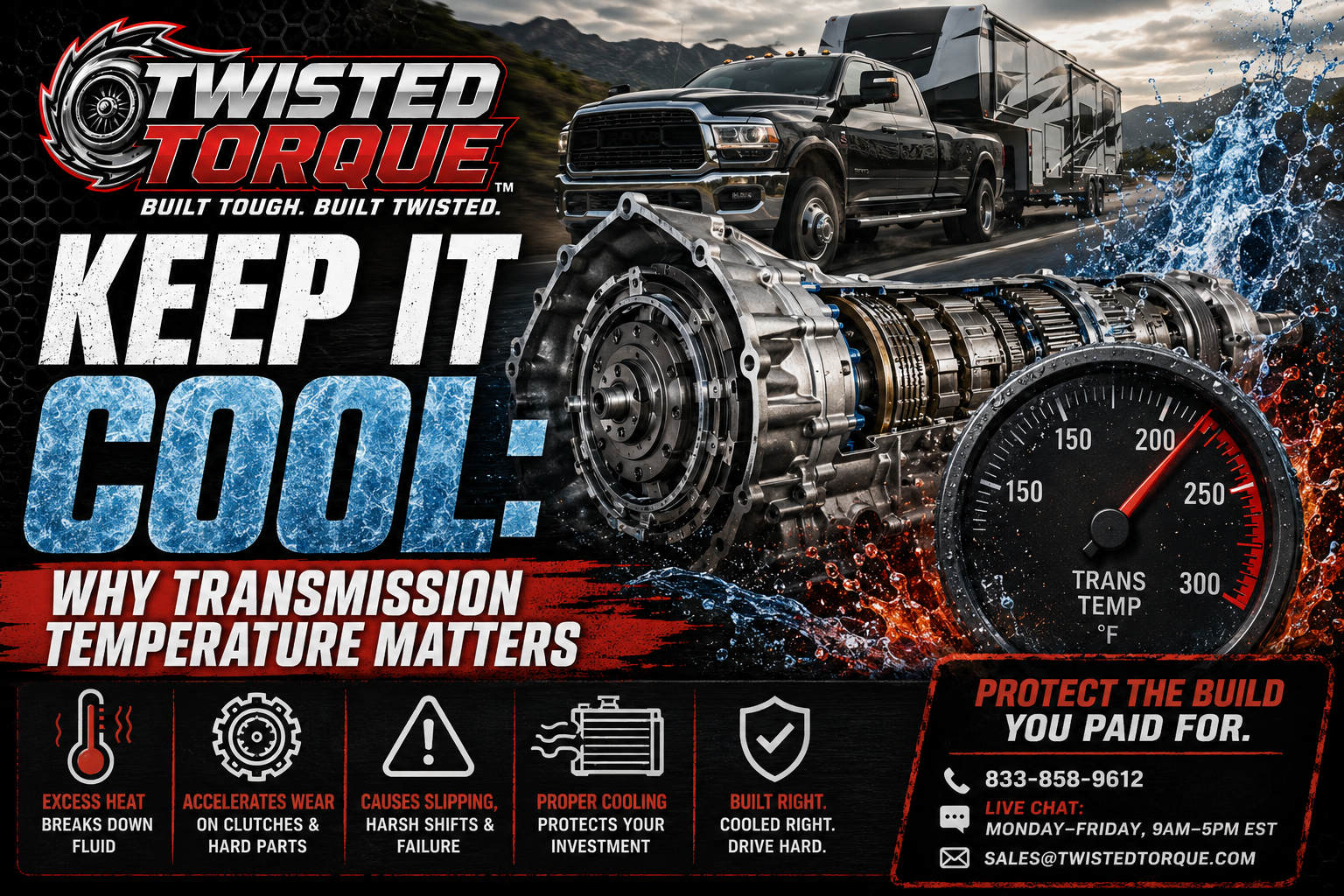 Keep It Cool: Why Transmission Temperature Matters More Than Horsepower