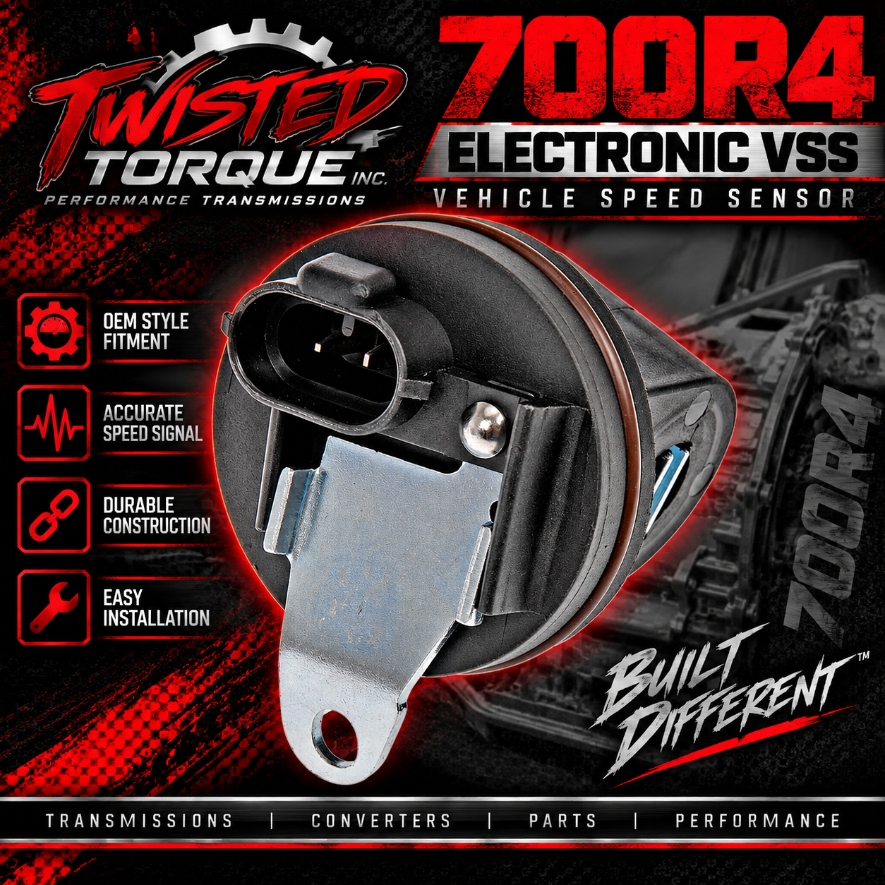 700R4 Electronic Speedometer Gear Setup